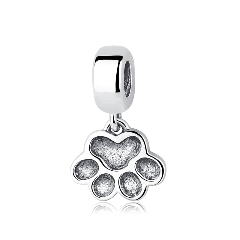 Dog paws - charm pendant