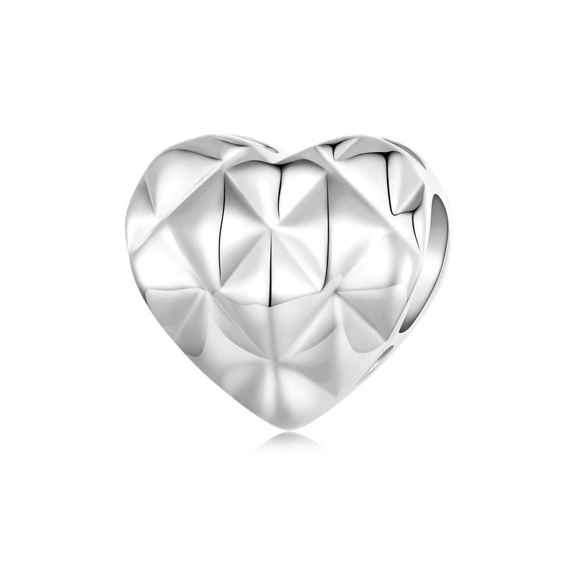 Silver Heart - Charm
