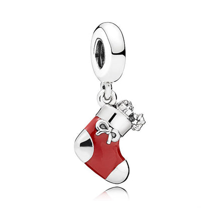 Weihnachtssocke - Charm-Anhänger