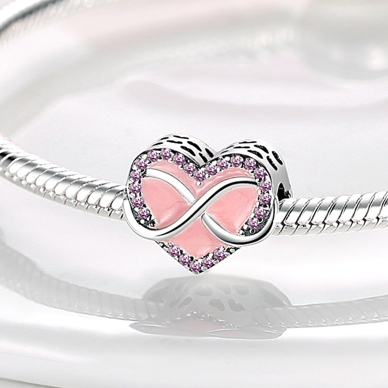 Heart Infinite Love - Charm
