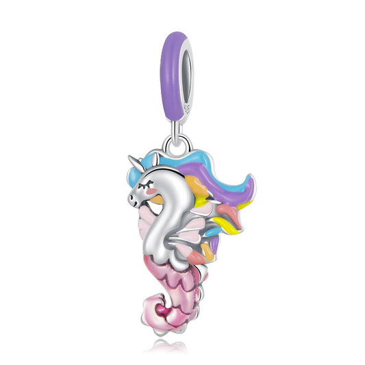 Seepferdchen-Einhorn - Charm-Anhänger