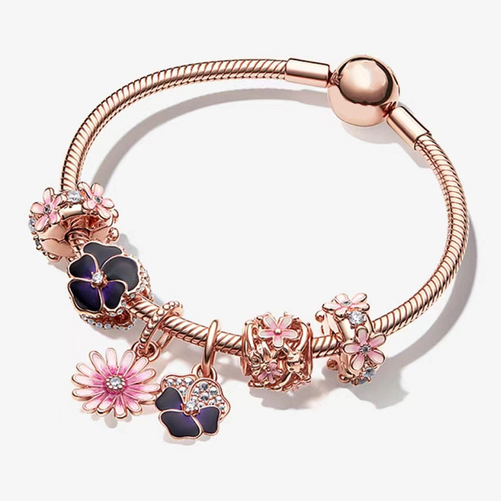 Blumen rosé - Kollektion