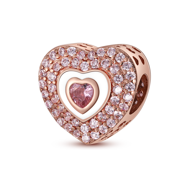 Herz rosé - Charm