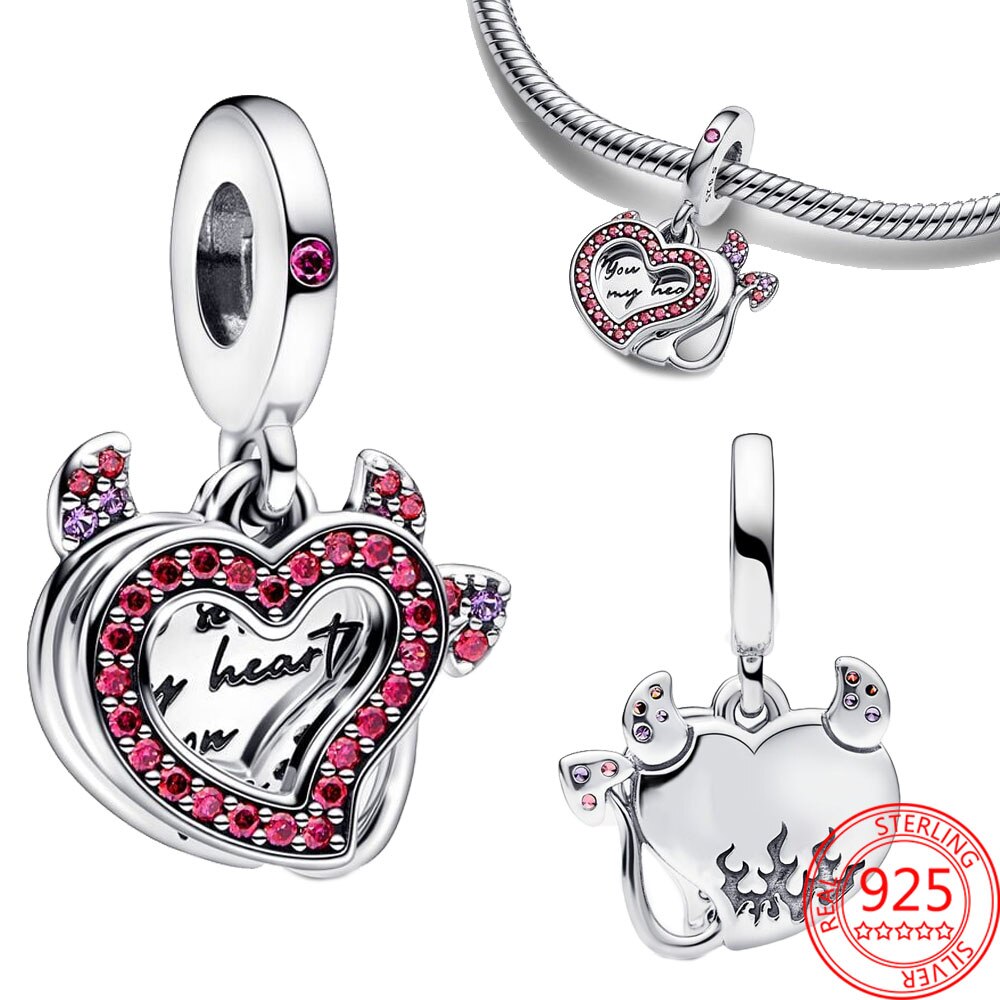 Herz-Teufel - Charm-Anhänger