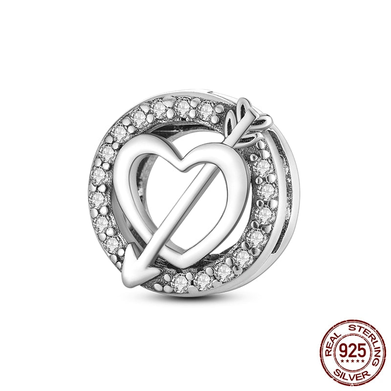 Herz mit Pfeil - Stella Charm