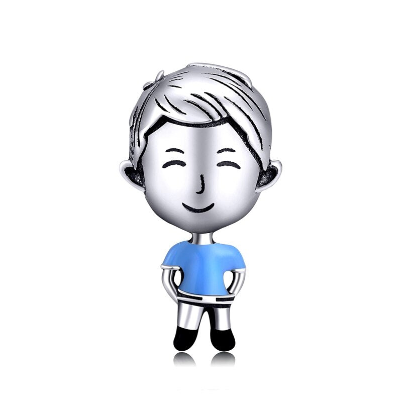 Teenager Junge - Charms-Anhänger